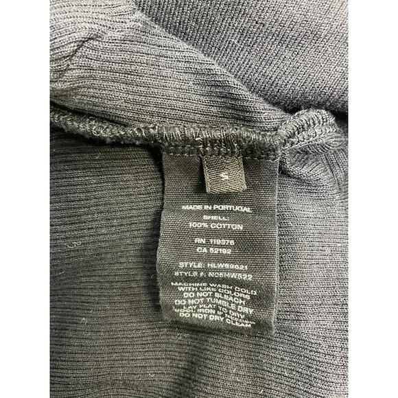 Helmut Lang Black Cotton Short Sleeve Top Size S - Picture 5 of 5